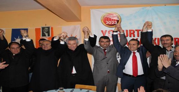 AK PARTİ YOĞURTLU SEÇİM OFİSİ AÇILDI